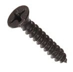 8A125SPF0X 8A X 1 1/4 PH FLAT SMS  BLACK OXIDE & WAX